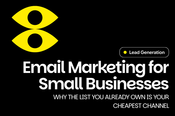 Blog cover: email marketing for small businesses