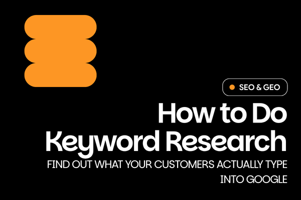 Blog cover: how to do keyword research