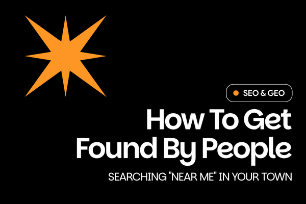 Blog cover: how to get found by people searching near me